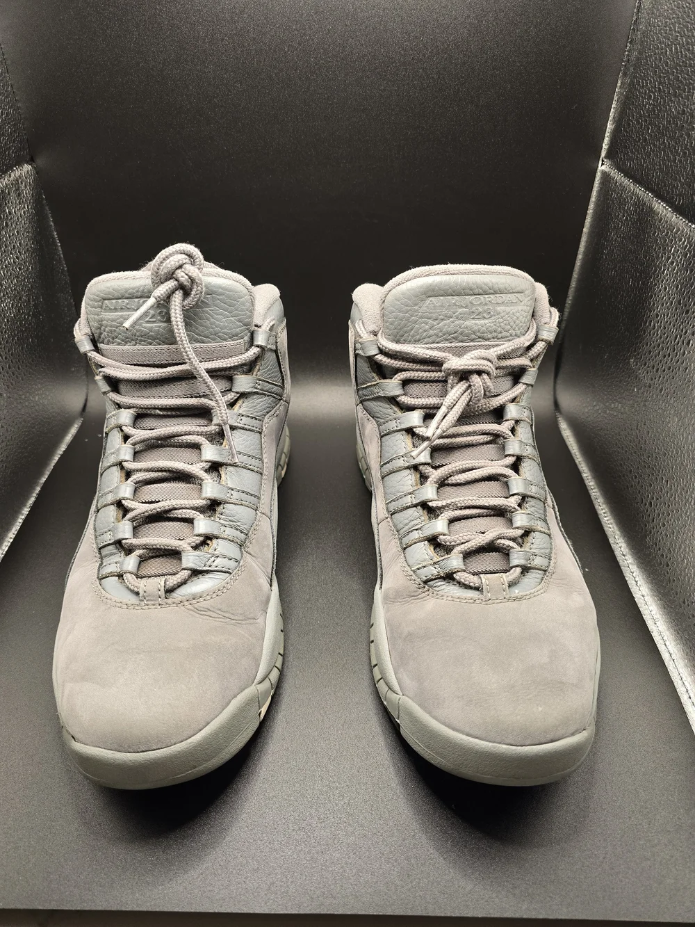 Jordan Retro 10 Men’s Grey High-Top Sneakers